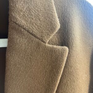 Stylish Brown Cashmere Coat